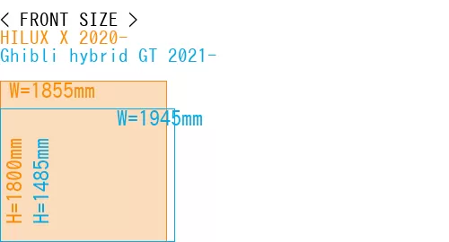 #HILUX X 2020- + Ghibli hybrid GT 2021-